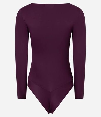 Body Básico en Media Mlla con Escote Bote 3