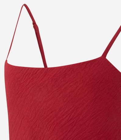 Blusa en Airflow Texturizado con Punta Asimétrica 6