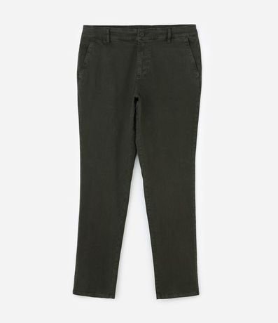 Pantalón Slim en Sarga Lavada 5