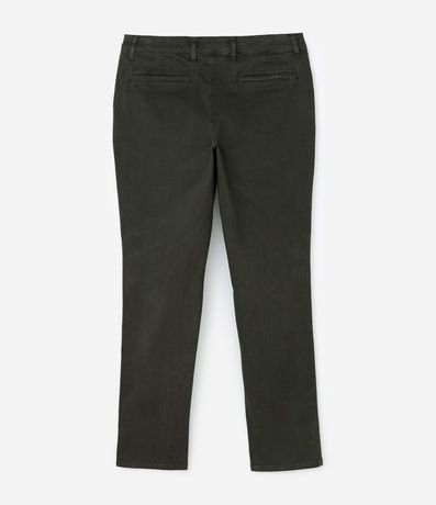 Pantalón Slim en Sarga Lavada 6