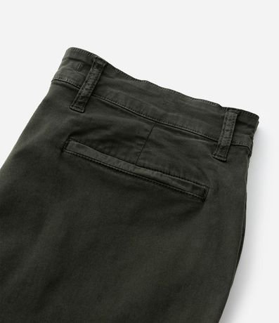 Pantalón Slim en Sarga Lavada 8