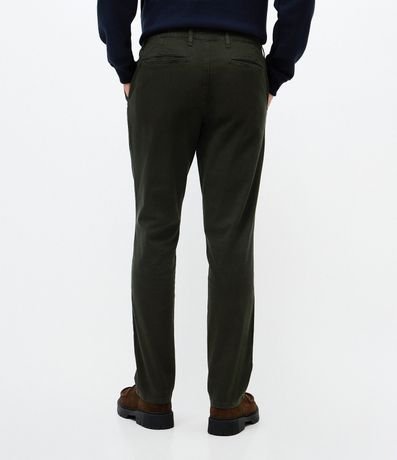 Pantalón Slim en Sarga Lavada 3