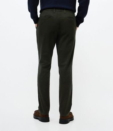 Pantalón Slim en Sarga Lavada 3