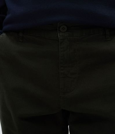 Pantalón Slim en Sarga Lavada 4