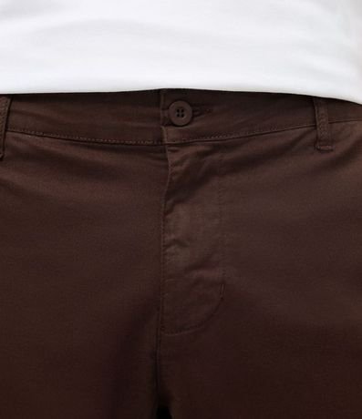 Pantalón Slim en Sarga Lavada 4