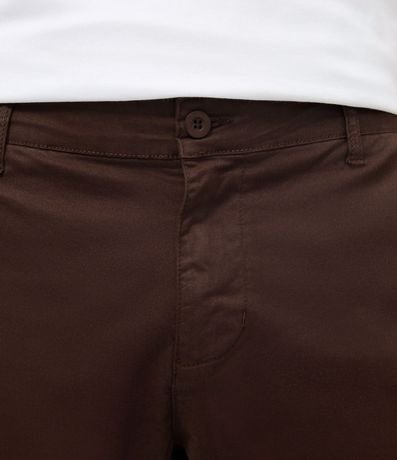 Pantalón Slim en Sarga Lavada 4