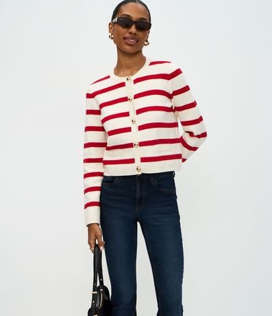 Pantalón Flare Jeans con Bolsillos Funcionales 2