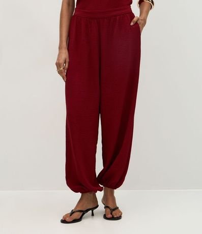 Pantalón en Tejido Airflow con Calce Amplio 3