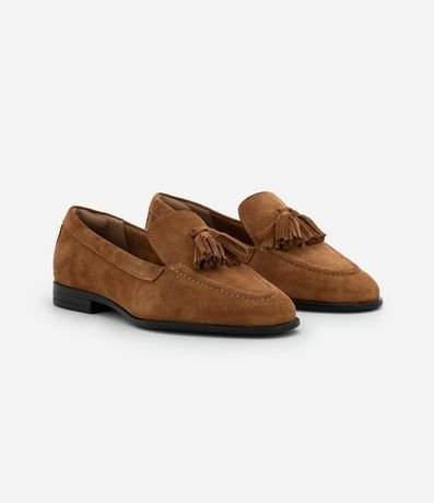 Zapato Mocasín en Gamurza con Fleco 2