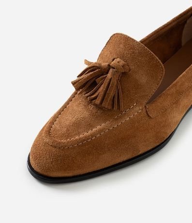 Zapato Mocasín en Gamurza con Fleco 5