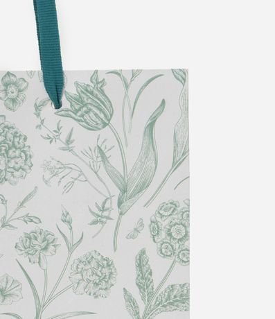 Bolsa de Regalo Pequeña con Estampa Floral 2