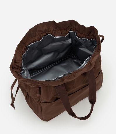 Lunchera con Cordón Ajustable y Bolsillo Externo 5