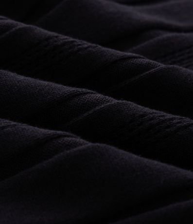 Camisa Cuello Polo con Cremallera en Algodón Texturizada 7
