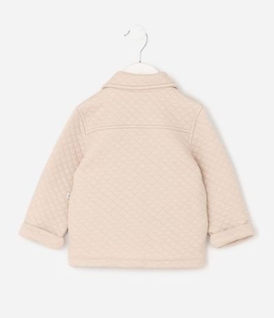 Saco Infantil Capitoneada con Botones Contrastantes – Talle 0 a 18 Meses 3