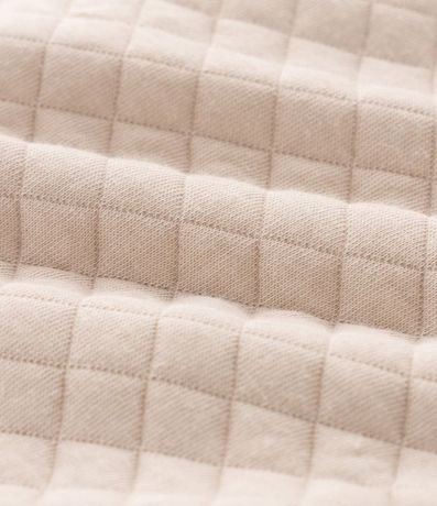Saco Infantil Capitoneada con Botones Contrastantes – Talle 0 a 18 Meses 4