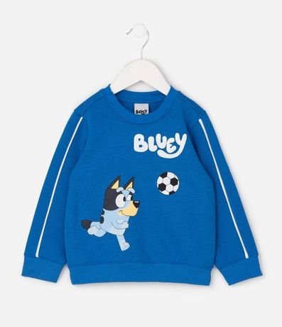 Saco Algodón Infantil con Estampa de Bluey - Talle 2 A 6 años 2