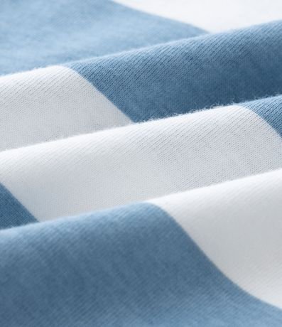 Remera Infantil Rayada con Estampa de Bluey en el Bolsillo – Talle 2 a 6 años 3