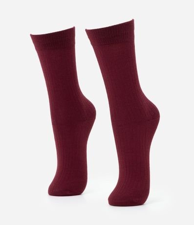 Media Caña Larga en Viscosa Acanalada