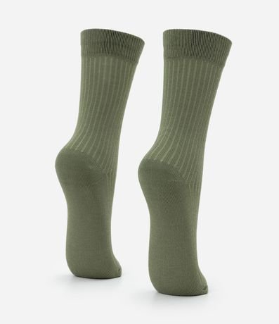 Media Caña Larga en Viscosa Acanalada 3