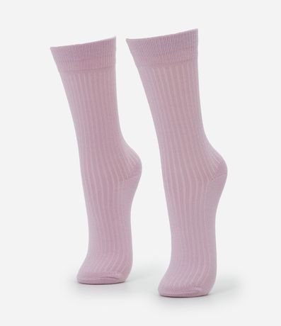 Media Caña Larga en Viscosa Acanalada