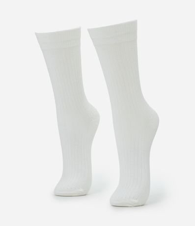 Media Caña Larga en Viscosa Acanalada