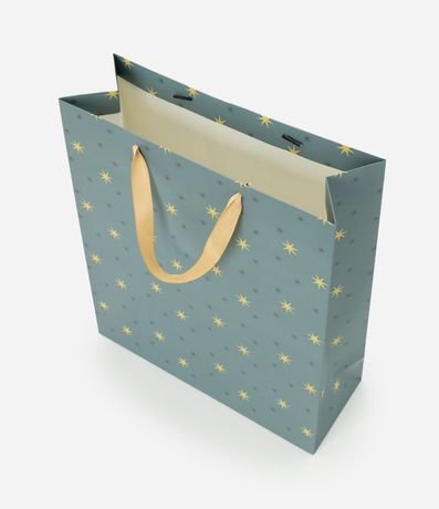 Bolsa de Regalo Mediana con Estampa de Estrellas 3