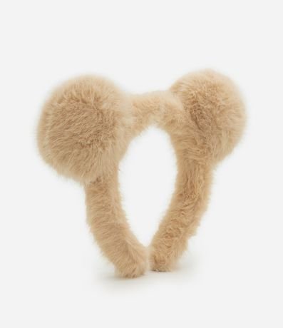 Vincha Infantil con Pompones Felpudos - Talle U