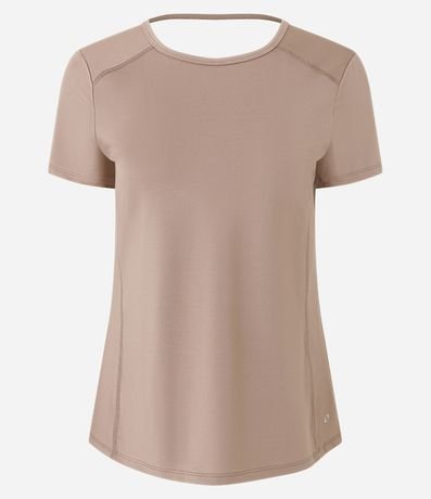 Remera en Microfibra con Escote en la Espalda 5