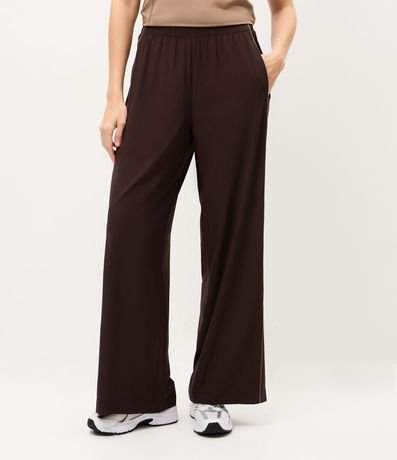 Pantalón Recto Deportivo con Friso Contrastante 2
