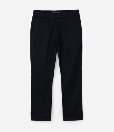 Pantalón Chino Recto en Sarga