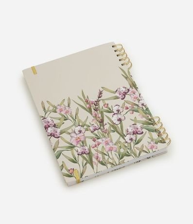 Cuaderno con Estampa Floral 120 Hojas 3