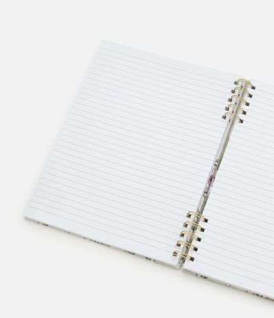 Cuaderno con Estampa Floral 120 Hojas 4