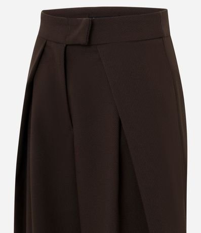 Pantalón Barrel Sastre con Recortes Laterales 6