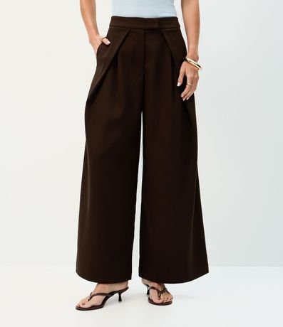 Pantalón Barrel Sastre con Recortes Laterales 3