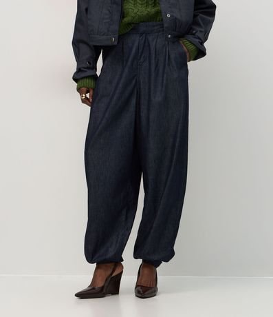Pantalón de Jean Aladdin Sastrería con Cintura Alta 4