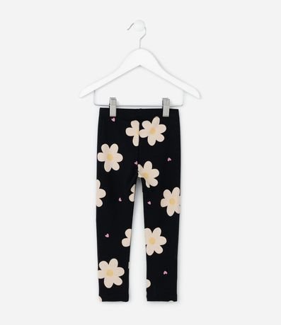 Pantalón Infantil Legging con Estampa Floral – Talle 1 a 6 años
