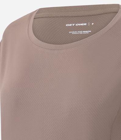Remera Deportiva en Microfibra Texturizada 2
