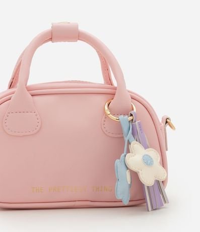 Bolsa en PU con Bag Charm Infantil - Talle U 4