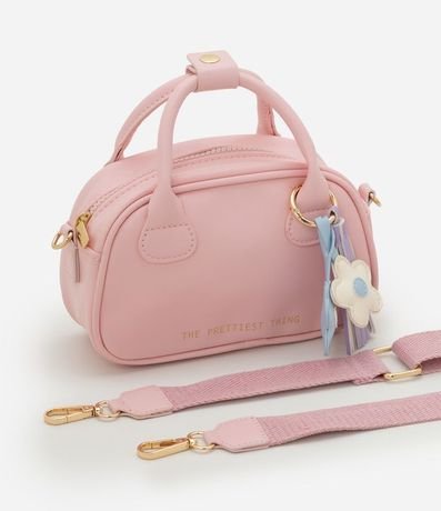 Bolsa en PU con Bag Charm Infantil - Talle U 7