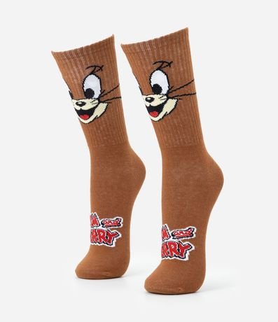 Media en Algodón con Estampa de Jerry