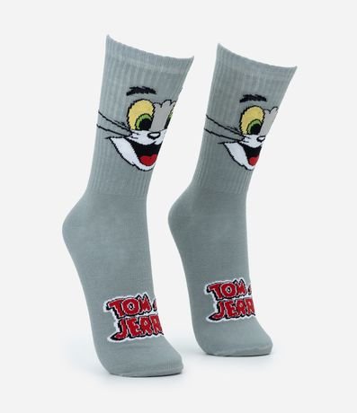 Media en Algodón con Estampado de Tom 2