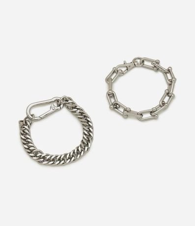 Kit Pulseras Industriales en Metal 2