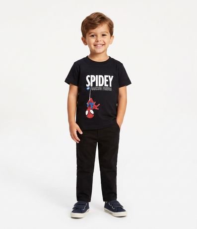 Remera Infantil con Estampado Spidey en Alto Relieve – Talle 2 a 6 años 1