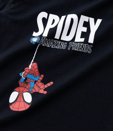 Remera Infantil con Estampado Spidey en Alto Relieve – Talle 2 a 6 años 4