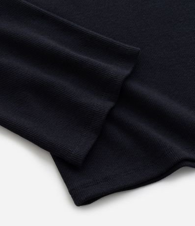 Blusa Infantil Manga Larga con Escote Cuadrado y Encaje – Talle 7 a 16 años 4