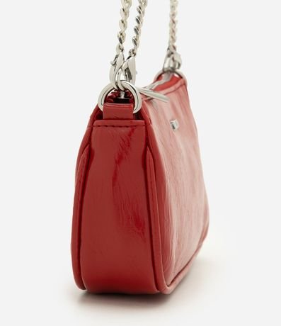 Cartera Baguette Pequeña en PU con Asa Transversal 2