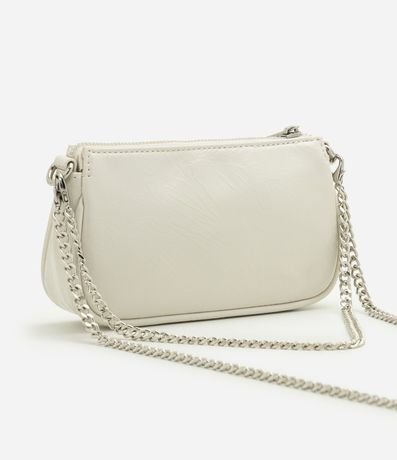 Cartera Baguette Pequeña en PU con Asa Transversal 3
