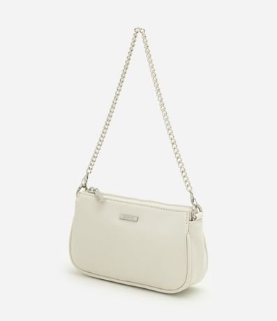 Cartera Baguette Pequeña en PU con Asa Transversal 4