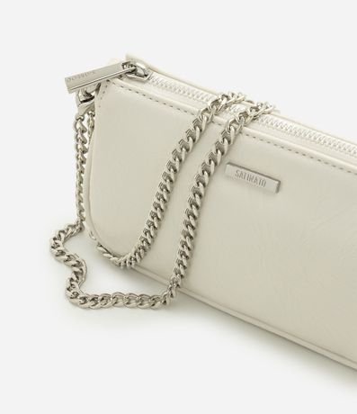 Cartera Baguette Pequeña en PU con Asa Transversal 5