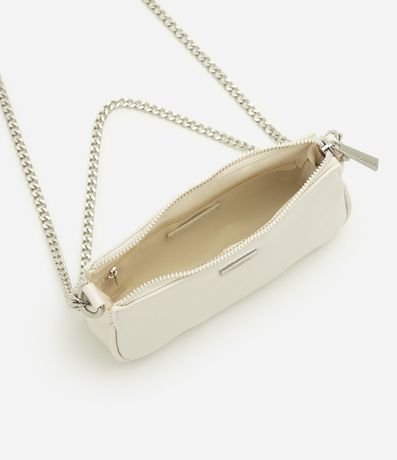 Cartera Baguette Pequeña en PU con Asa Transversal 7